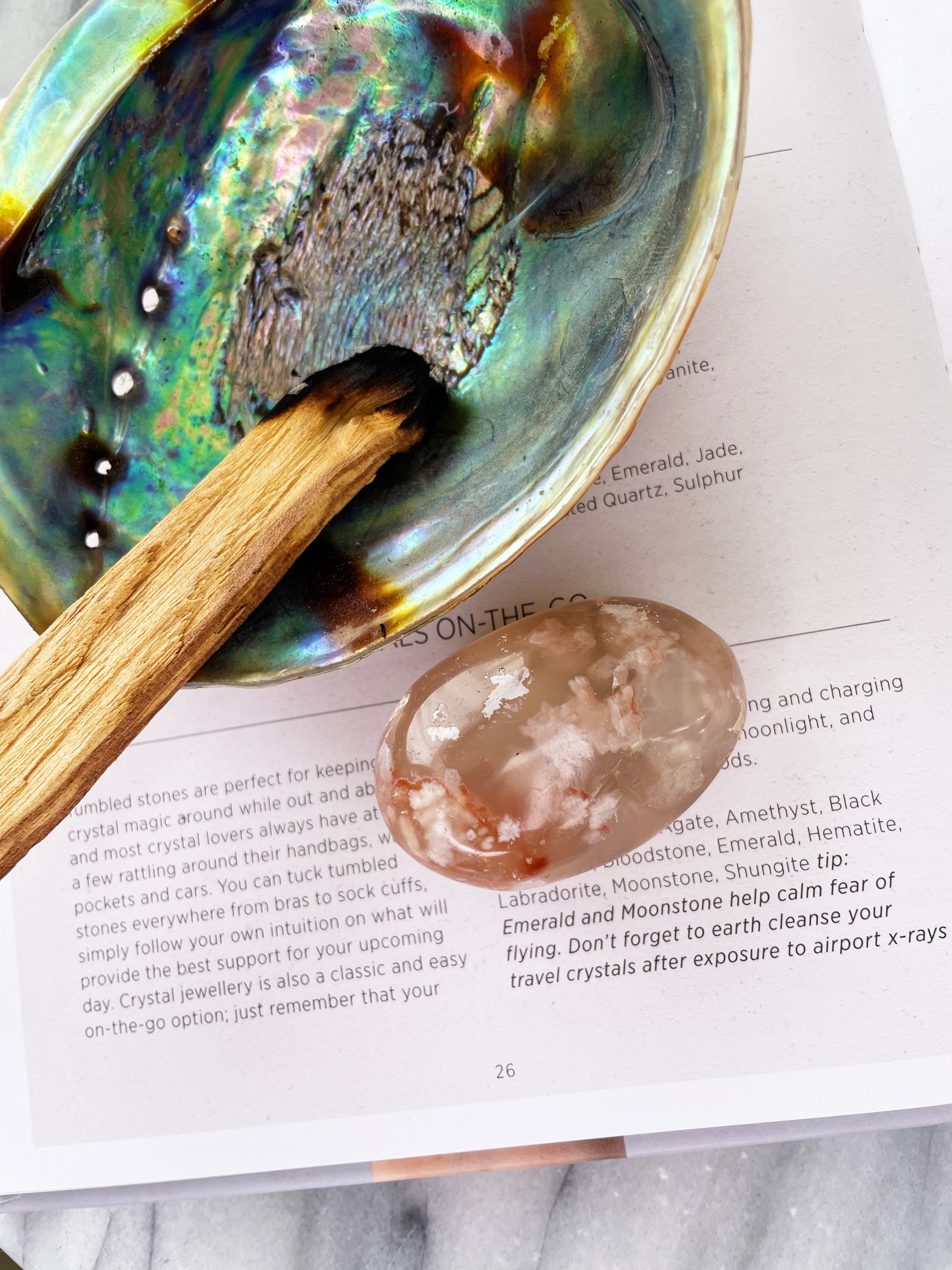 Flower Agate | Tumble