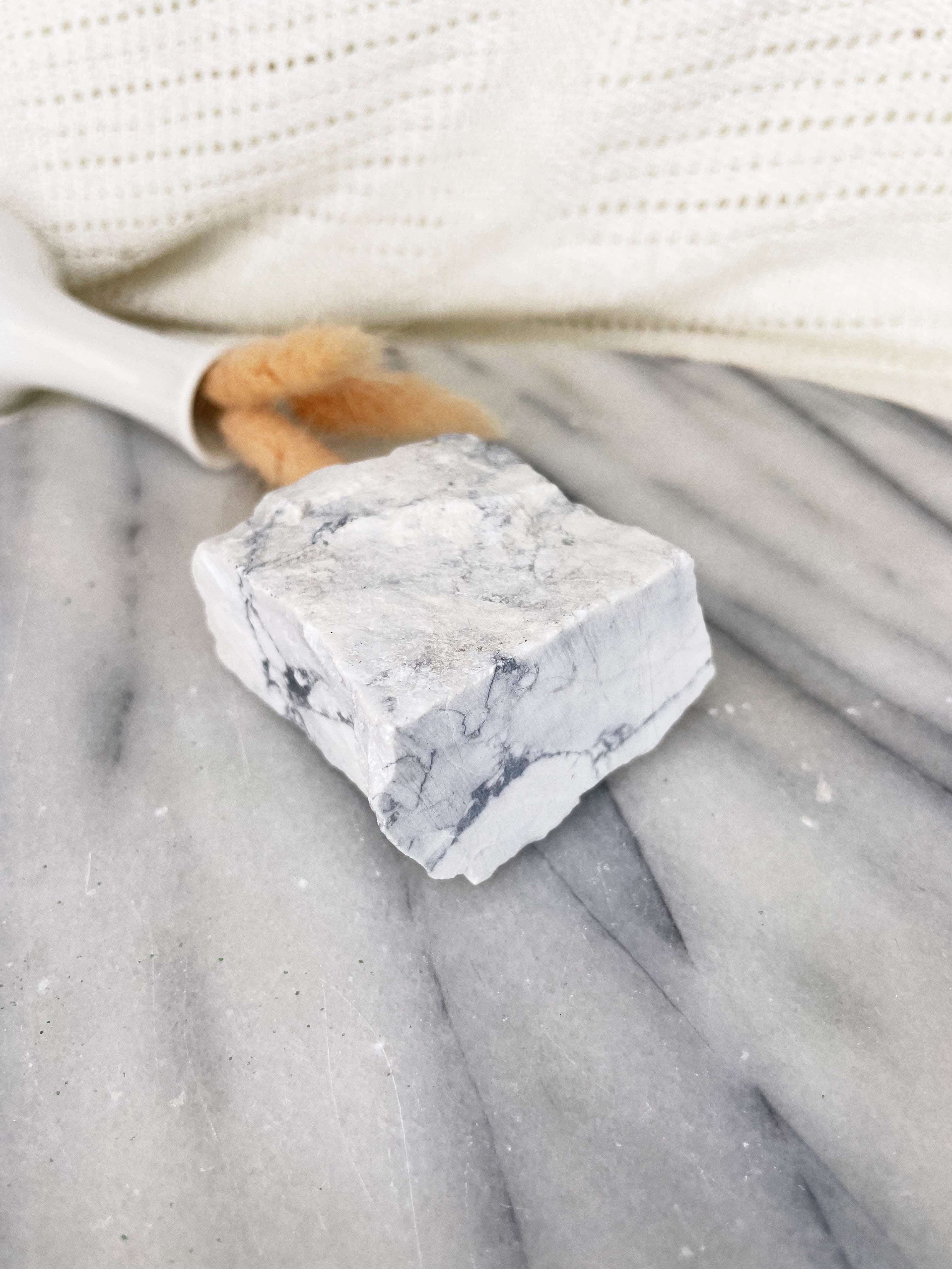 Howlite | Rough (SECONDS)