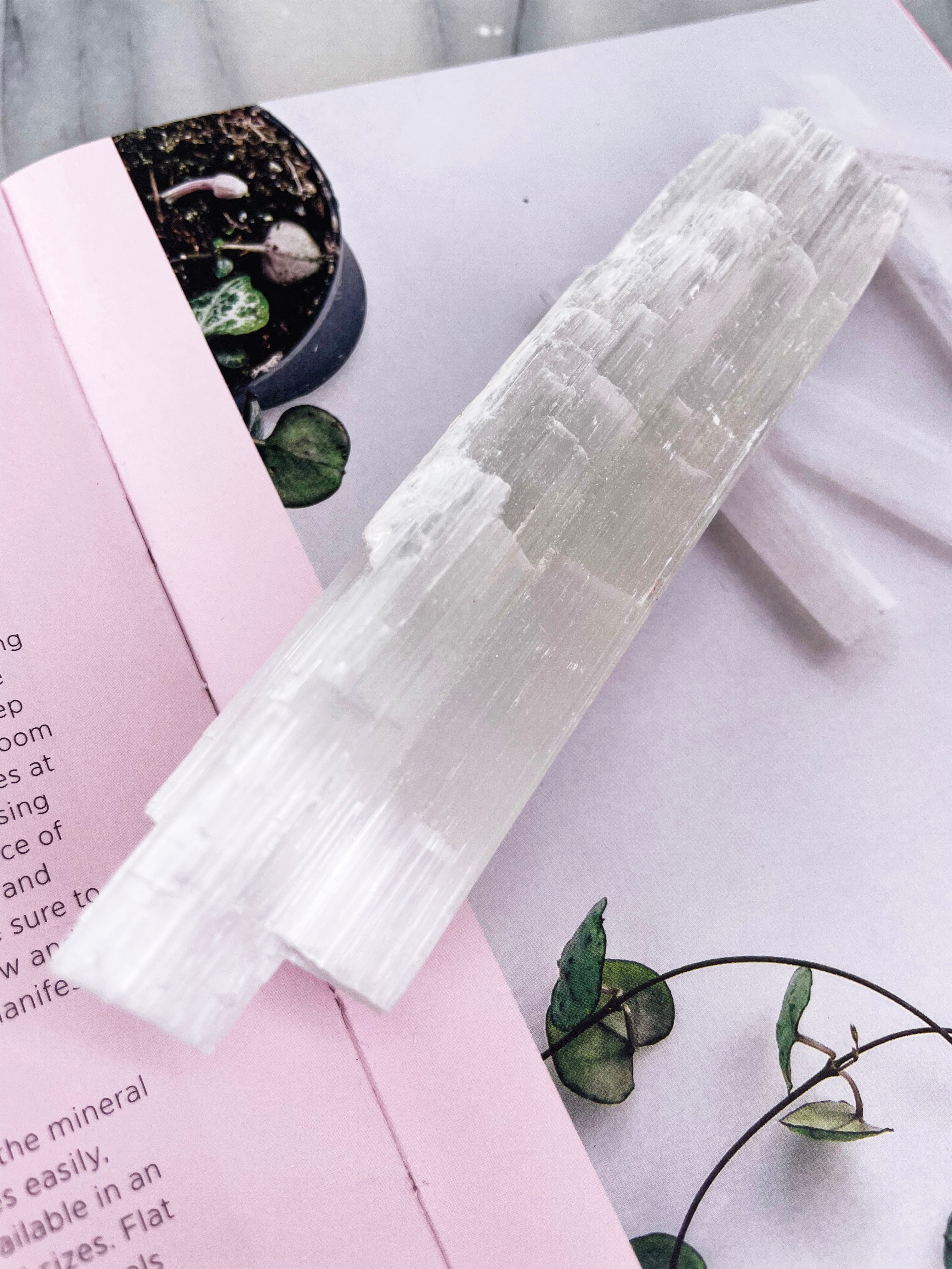 Selenite | Large Rod