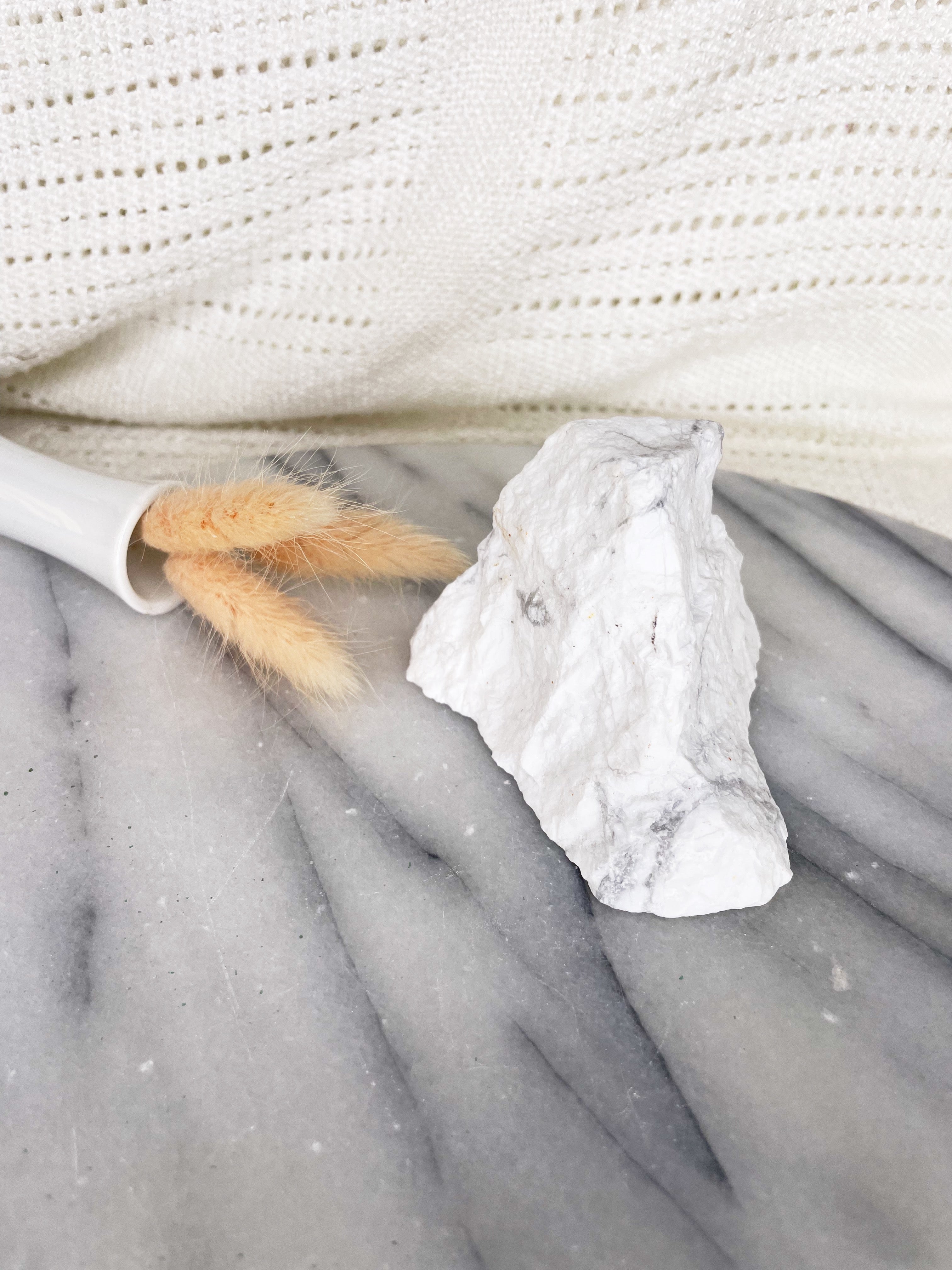 Howlite | Rough (SECONDS)