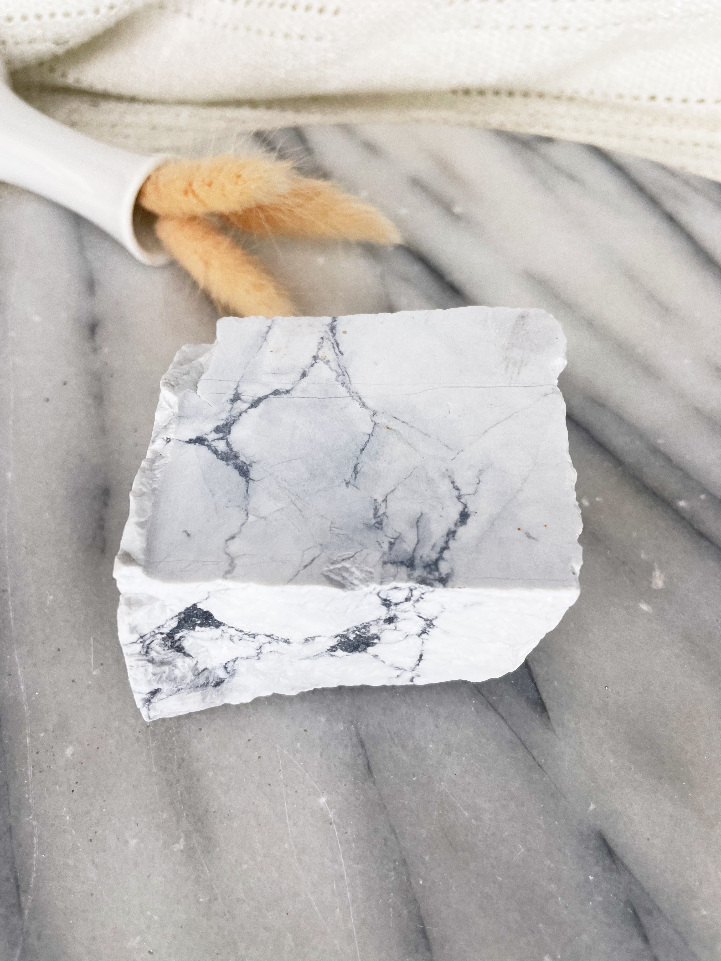 Howlite | Rough (SECONDS)