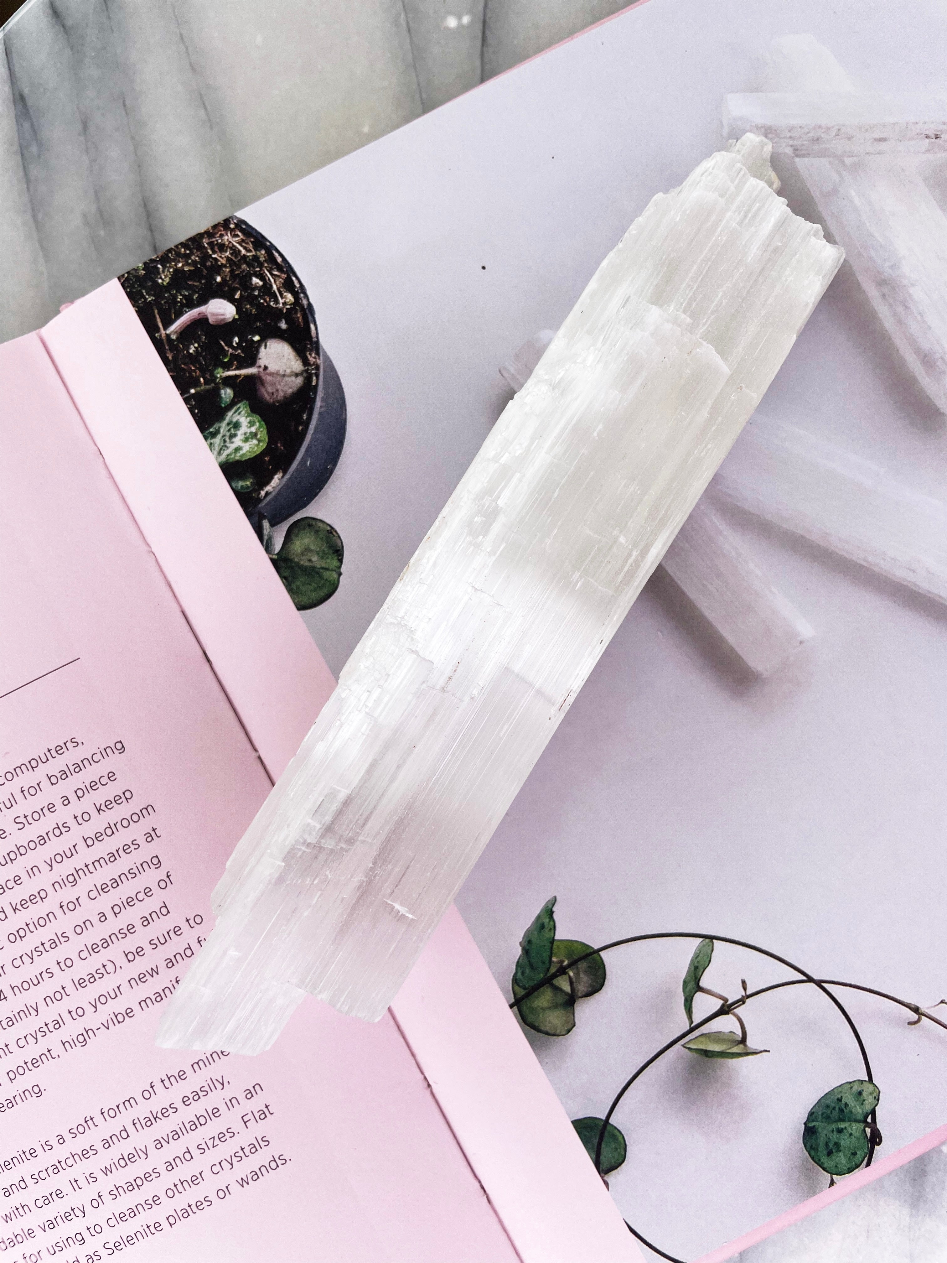 Selenite | Large Rod