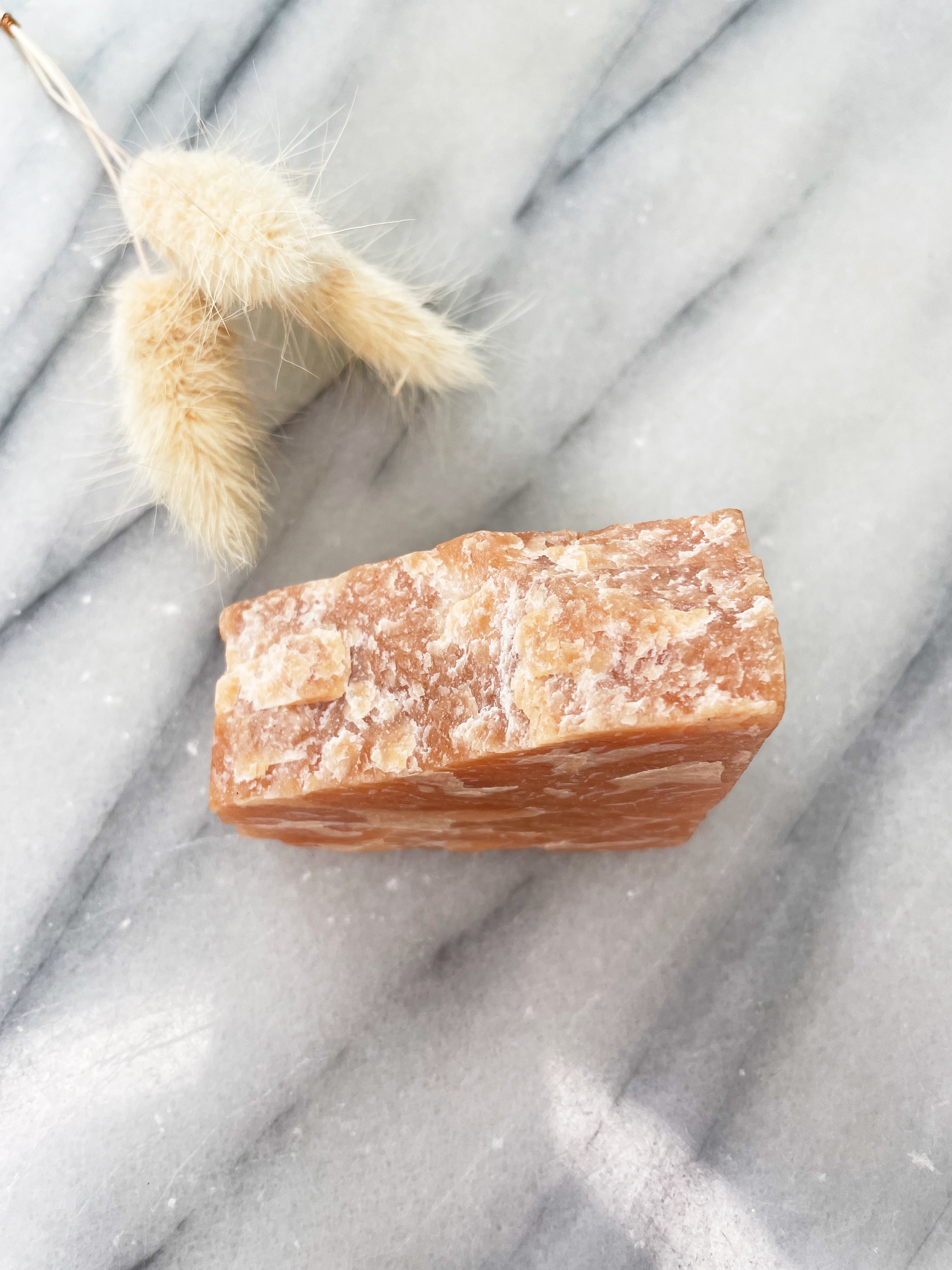 Orange Moonstone | Rough