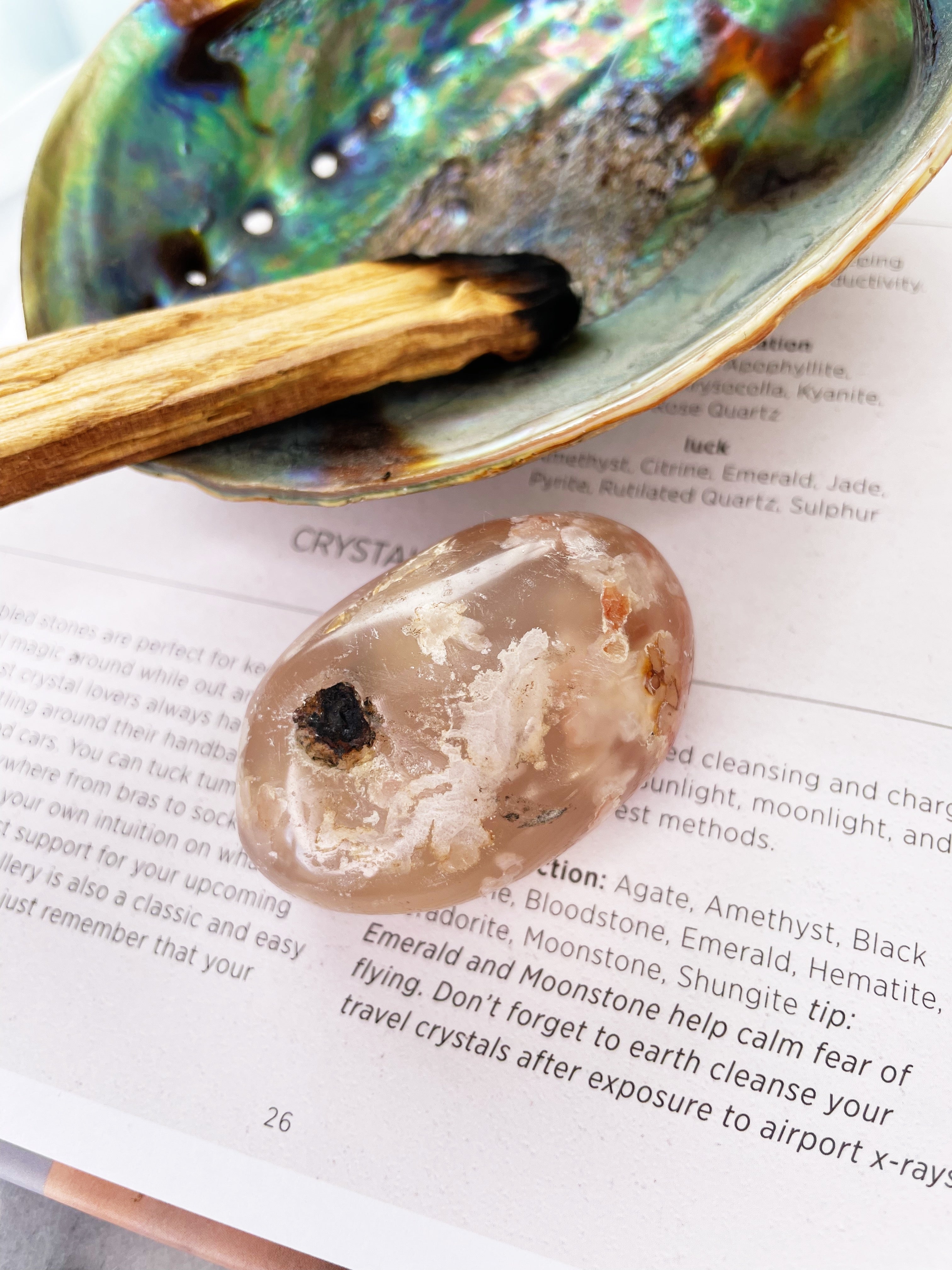 Flower Agate | Tumble
