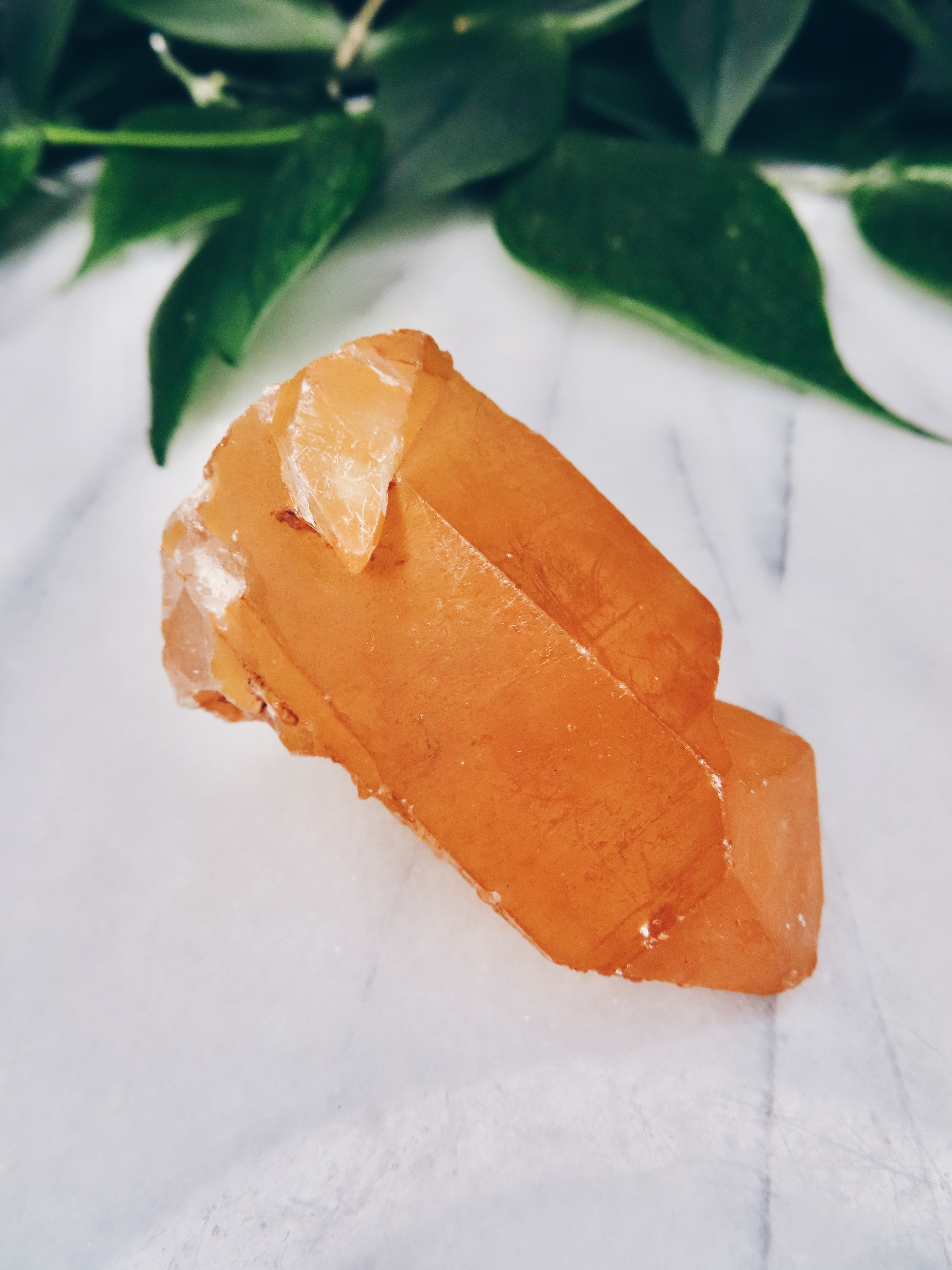 Tangerine Quartz | Point