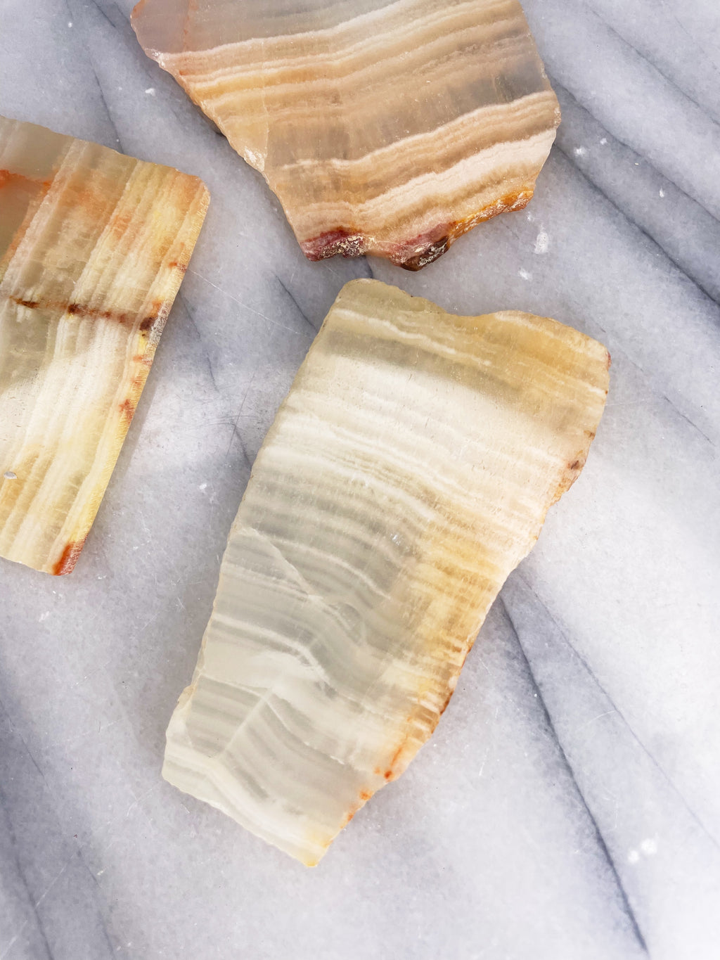 Rainbow Banded Calcite | Slices