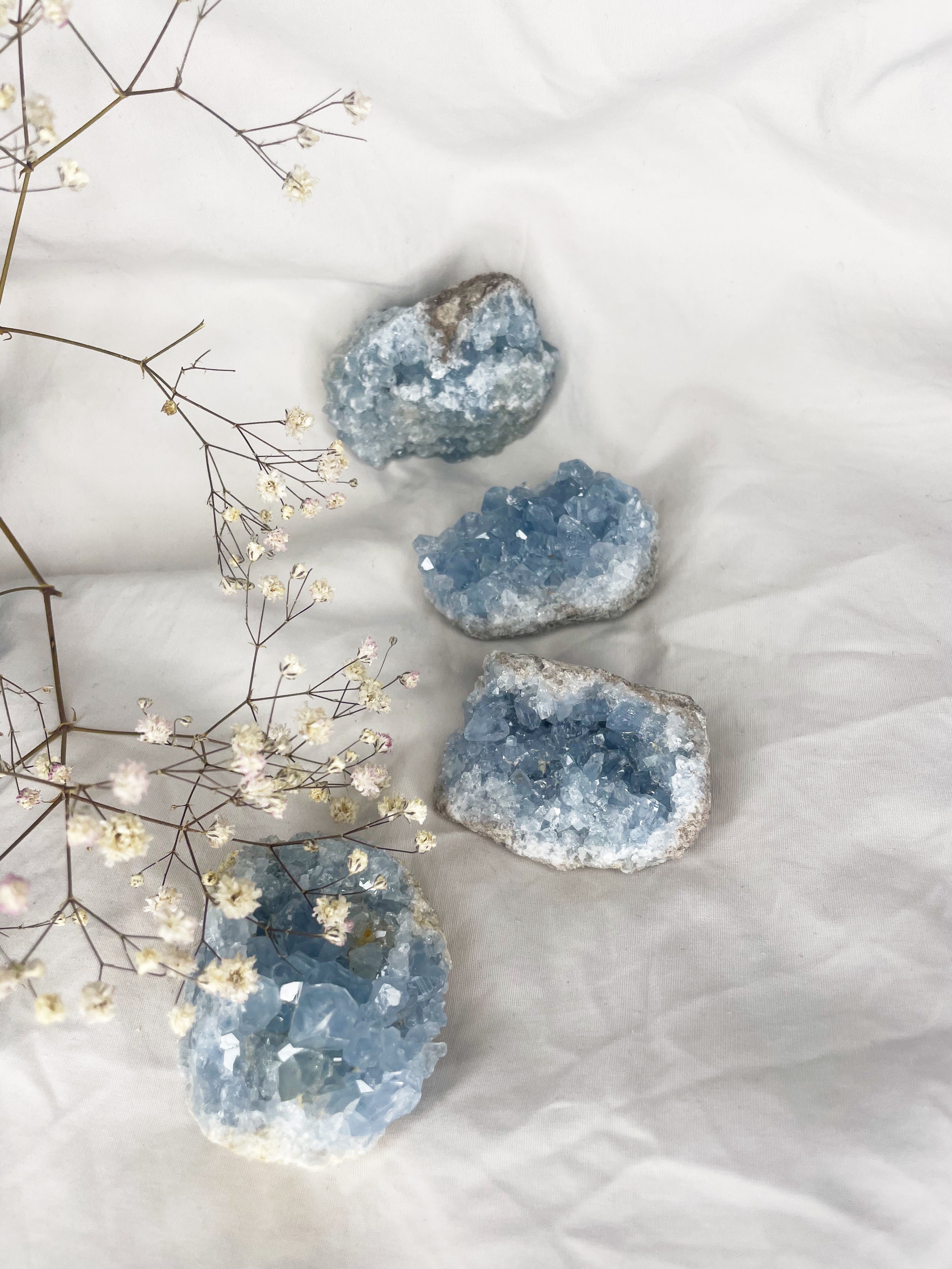 Celestite | Clusters